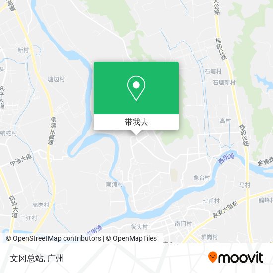 文冈总站地图