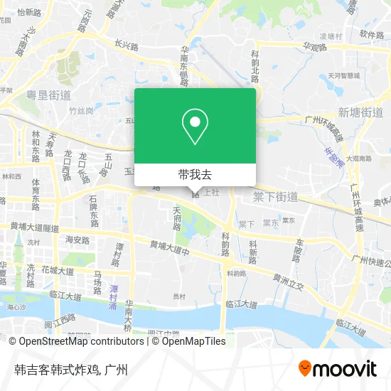韩吉客韩式炸鸡地图