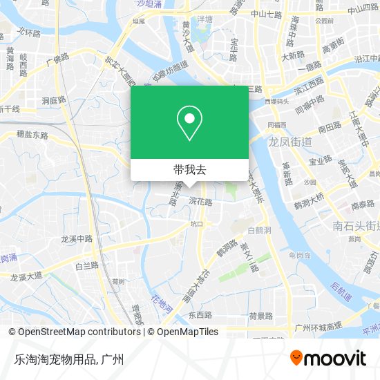 乐淘淘宠物用品地图
