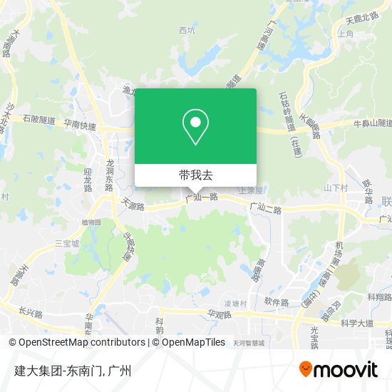 建大集团-东南门地图