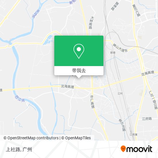 上社路地图