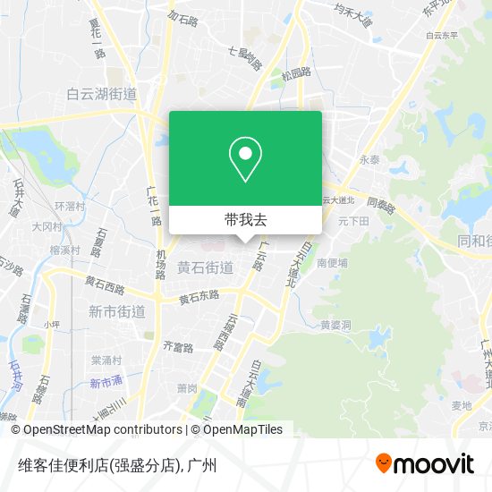 维客佳便利店(强盛分店)地图
