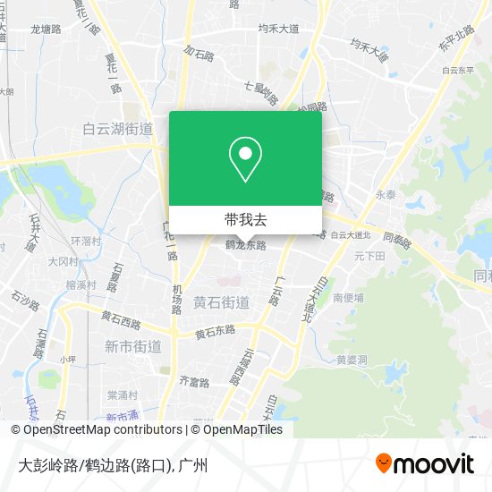 大彭岭路/鹤边路(路口)地图
