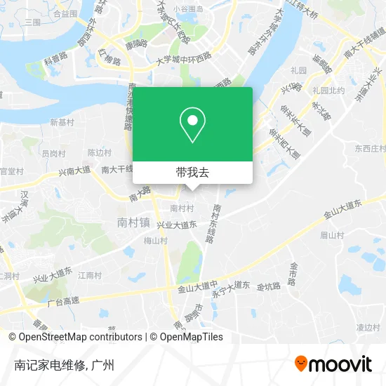 南记家电维修地图