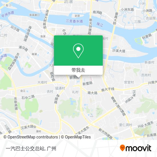 一汽巴士公交总站地图