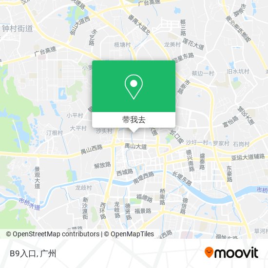 B9入口地图