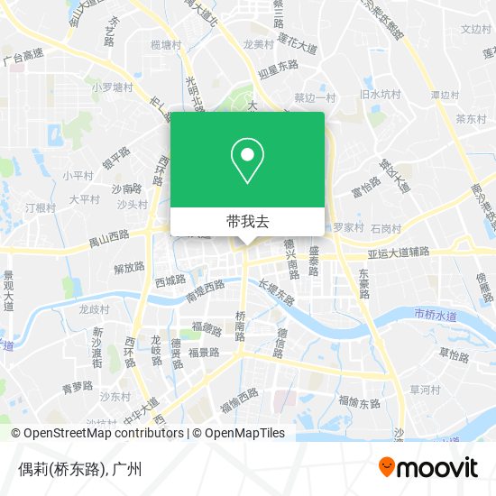 偶莉(桥东路)地图
