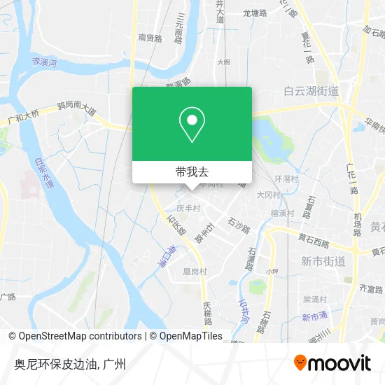 奥尼环保皮边油地图