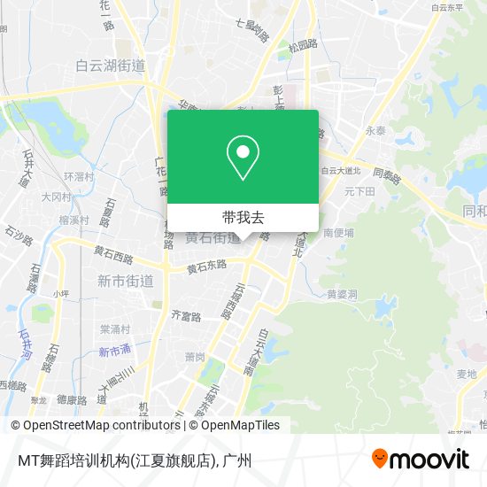 MT舞蹈培训机构(江夏旗舰店)地图