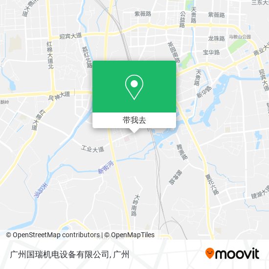 广州国瑞机电设备有限公司地图