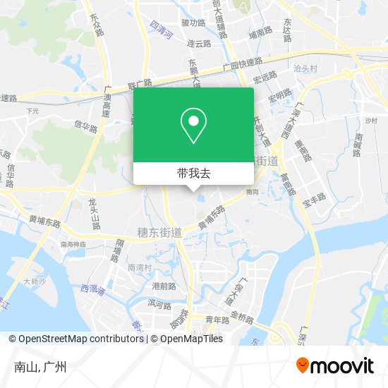 南山地图