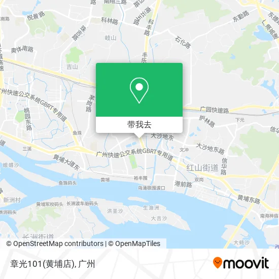 章光101(黄埔店)地图
