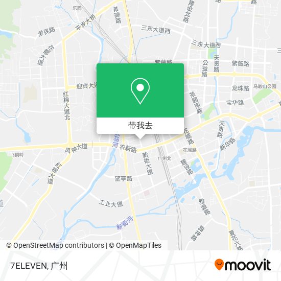 7ELEVEN地图