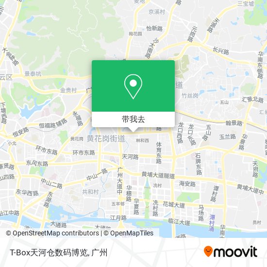 T-Box天河仓数码博览地图