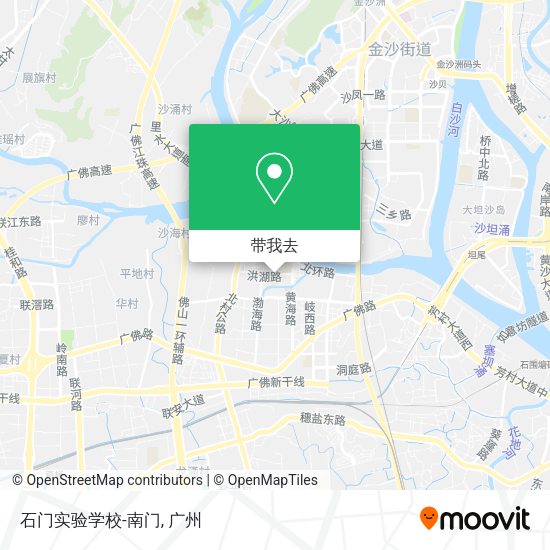 石门实验学校-南门地图
