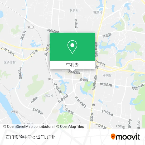 石门实验中学-北2门地图