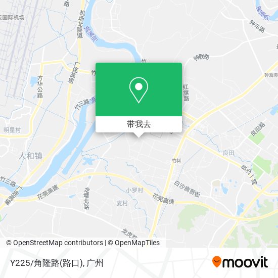 Y225/角隆路(路口)地图