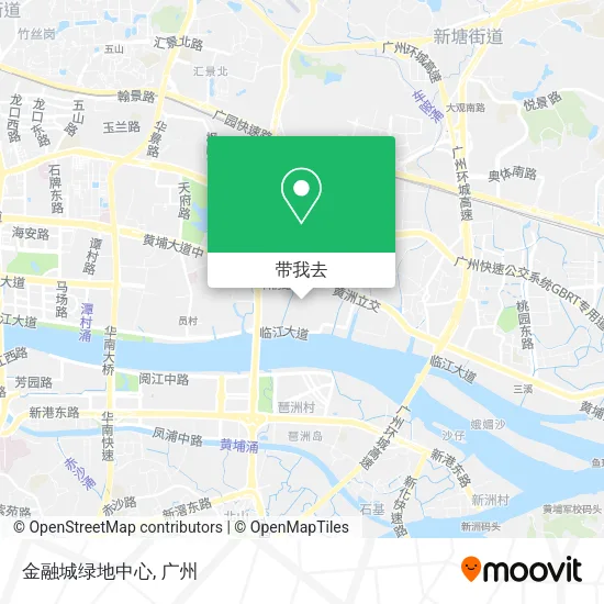 金融城绿地中心地图