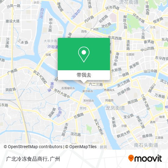 广北冷冻食品商行地图