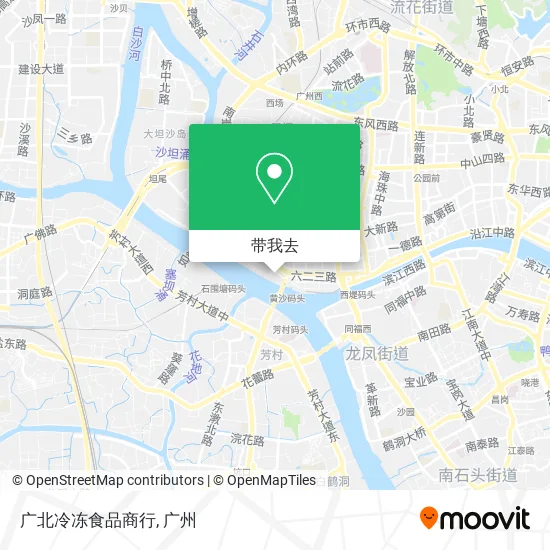 广北冷冻食品商行地图