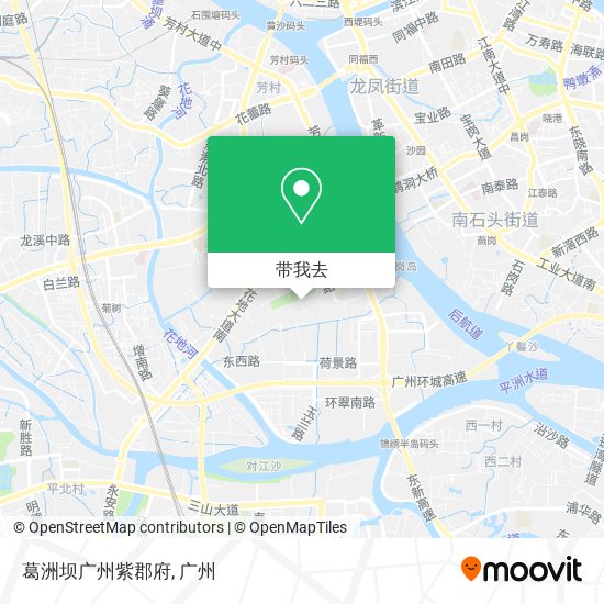 葛洲坝广州紫郡府地图