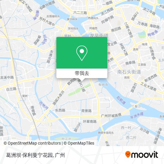 葛洲坝·保利曼宁花园地图