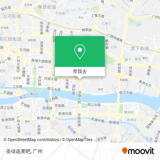 圣绿蔬果吧地图