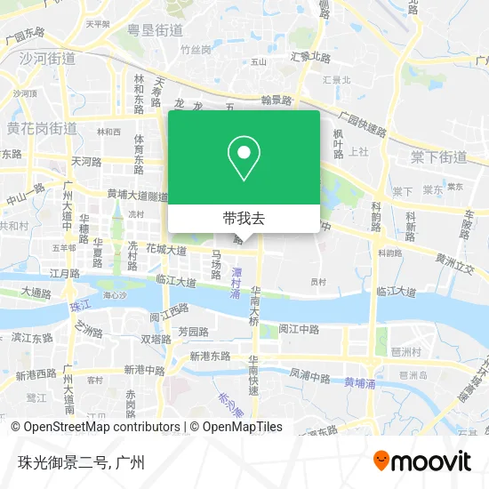 珠光御景二号地图