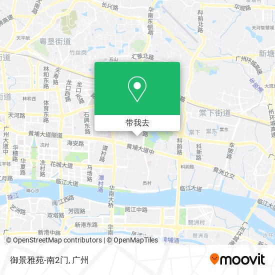 御景雅苑-南2门地图