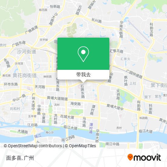 面多喜地图