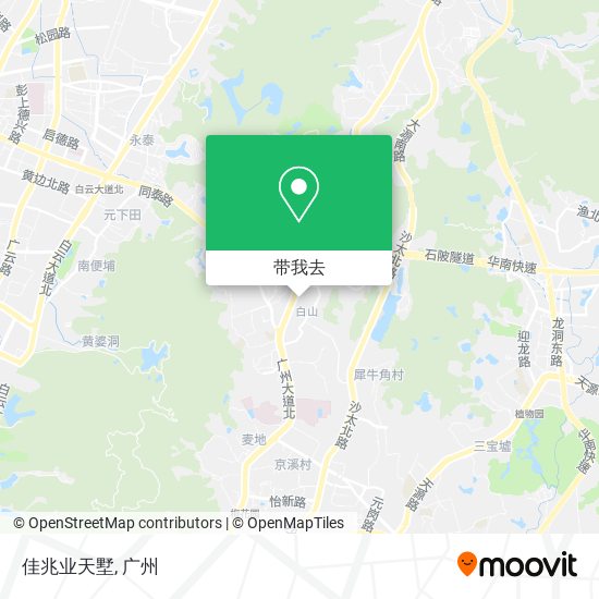 佳兆业天墅地图