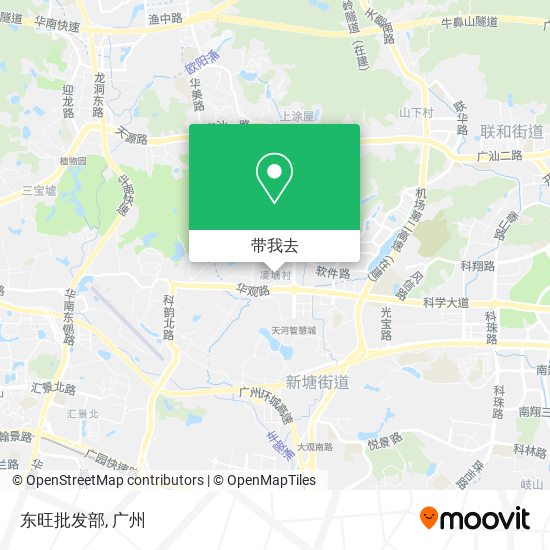 东旺批发部地图