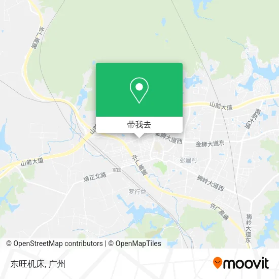 东旺机床地图