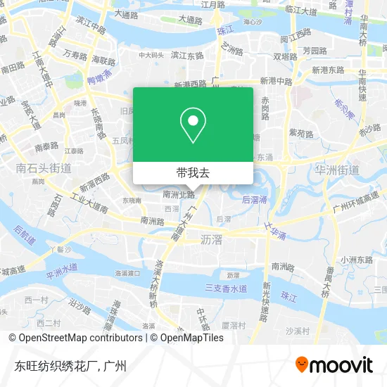 东旺纺织绣花厂地图