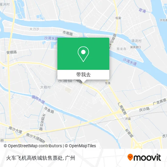 火车飞机高铁城轨售票处地图