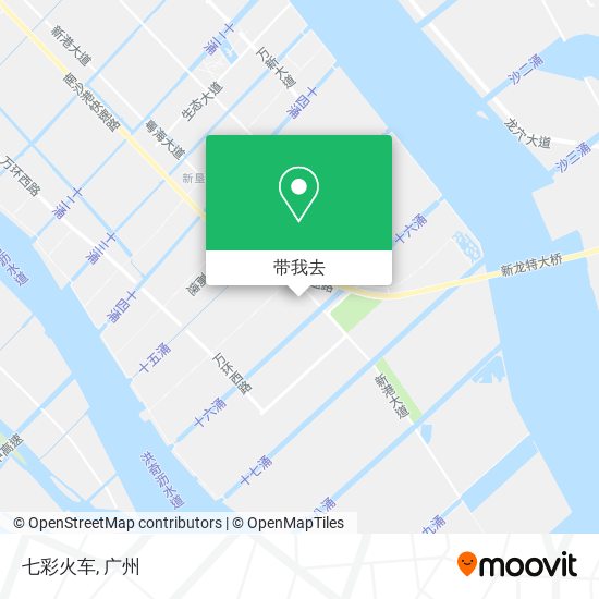 七彩火车地图