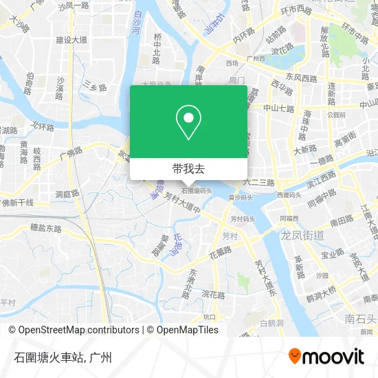 石圍塘火車站地图