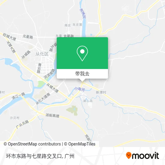 环市东路与七星路交叉口地图
