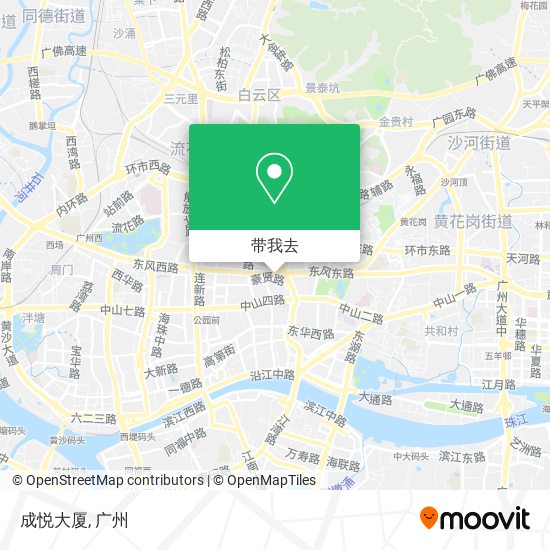 成悦大厦地图