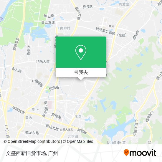 文盛西新旧货市场地图