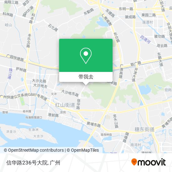 信华路236号大院地图