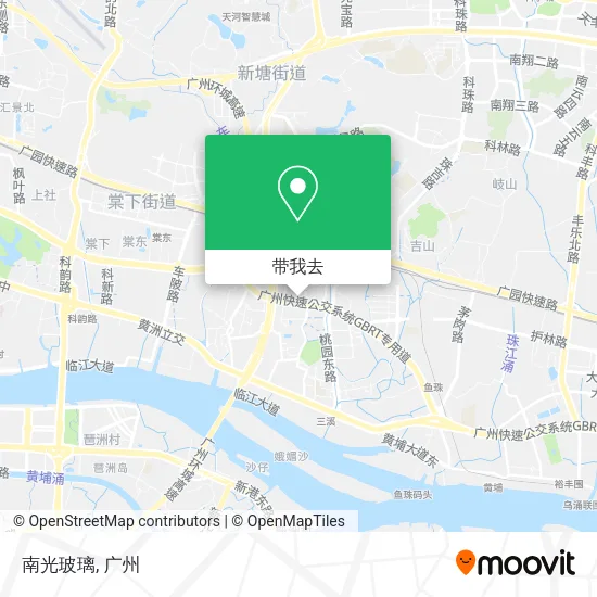 南光玻璃地图