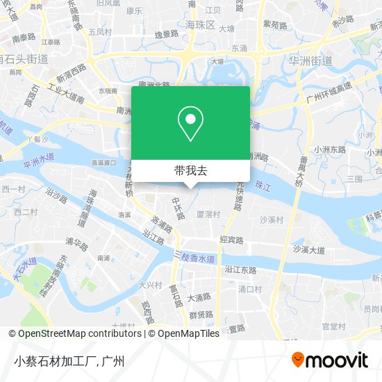 小蔡石材加工厂地图
