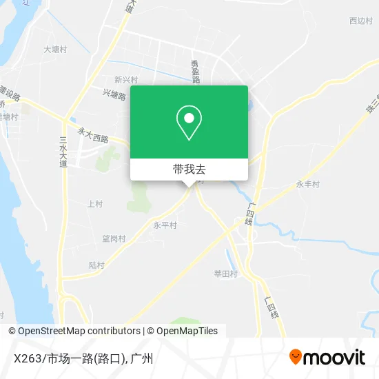 X263/市场一路(路口)地图
