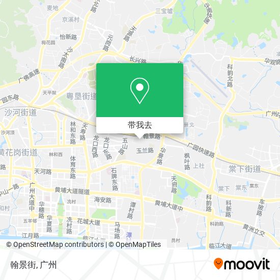 翰景街地图