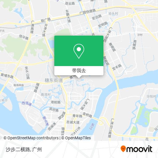 沙步二横路地图