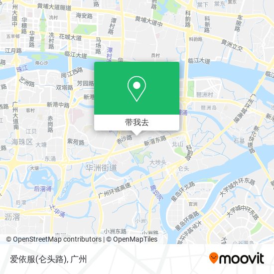 爱依服(仑头路)地图