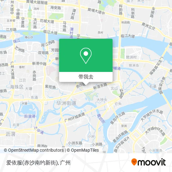爱依服(赤沙南约新街)地图