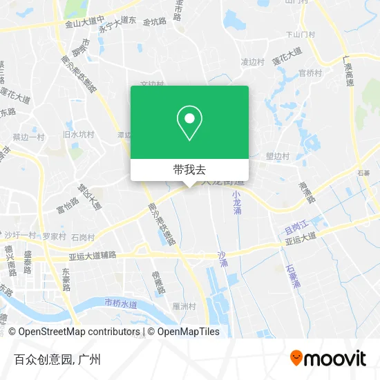 百众创意园地图