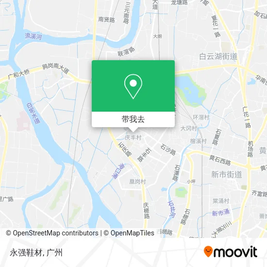 永强鞋材地图